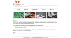 Desktop Screenshot of crystal.co.nz